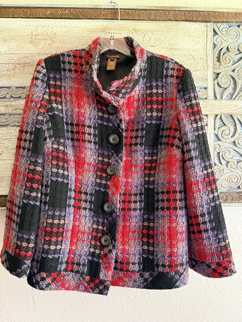 Multiples Multiple Colored Jacket Size XS Is Beautiful Very Warm Layering Tool